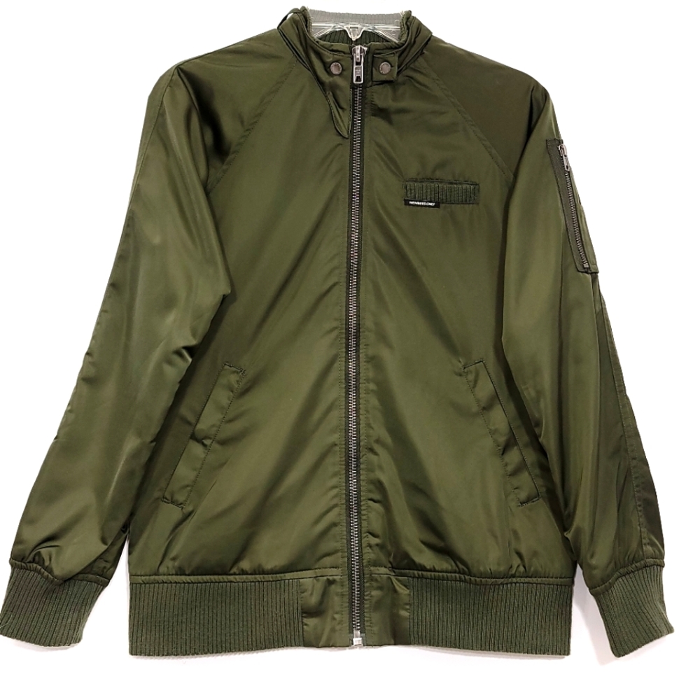 Members Only Satin Boyfriend Jacket XS